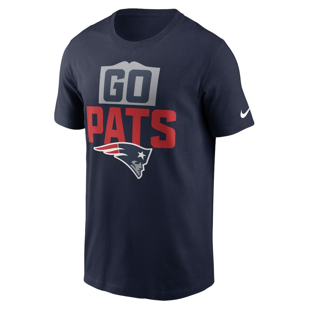 New England Patriots Local Essential T-Shirt - Navy - Nike