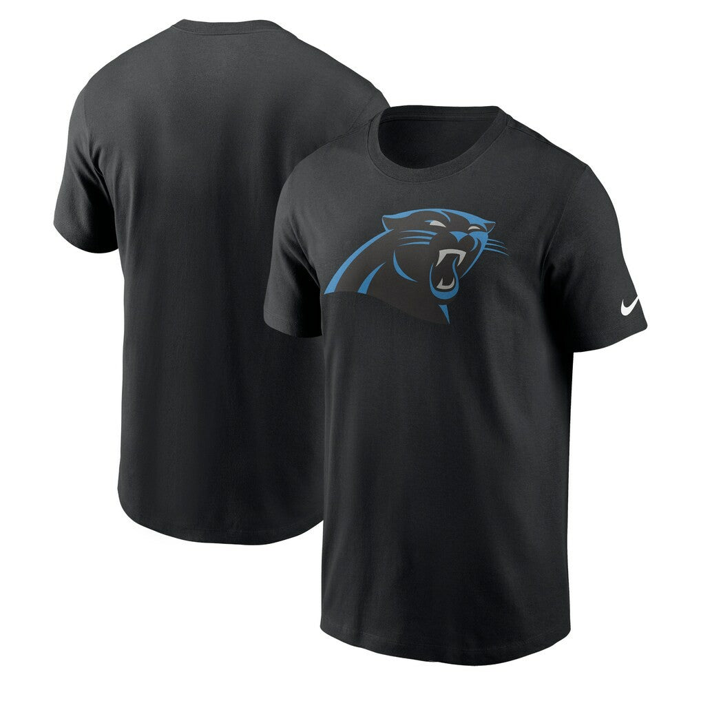 Carolina Panthers Primetime Logo Essential T-Shirt - Black - Nike