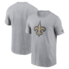 New Orleans Saints Logo Essential T-Shirt - Gray - Nike
