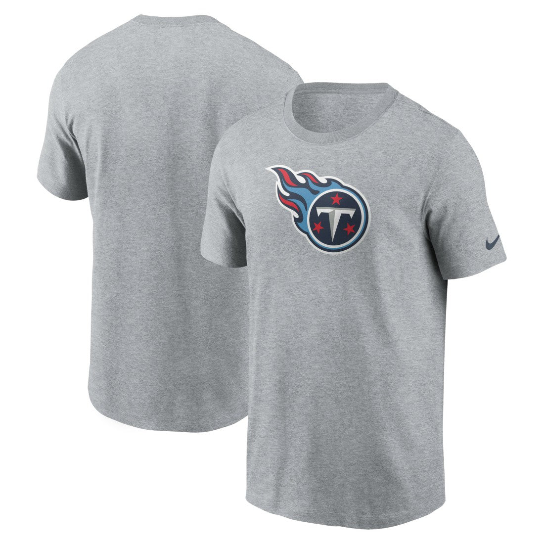 Tennessee Titans Logo Essential T-Shirt - Gray - Nike