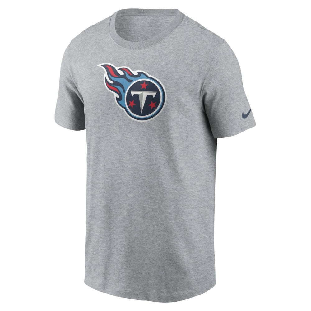 Tennessee Titans Logo Essential T-Shirt - Gray - Nike