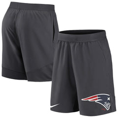 New England Patriots Stretch Performance Shorts - Anthracite - Nike