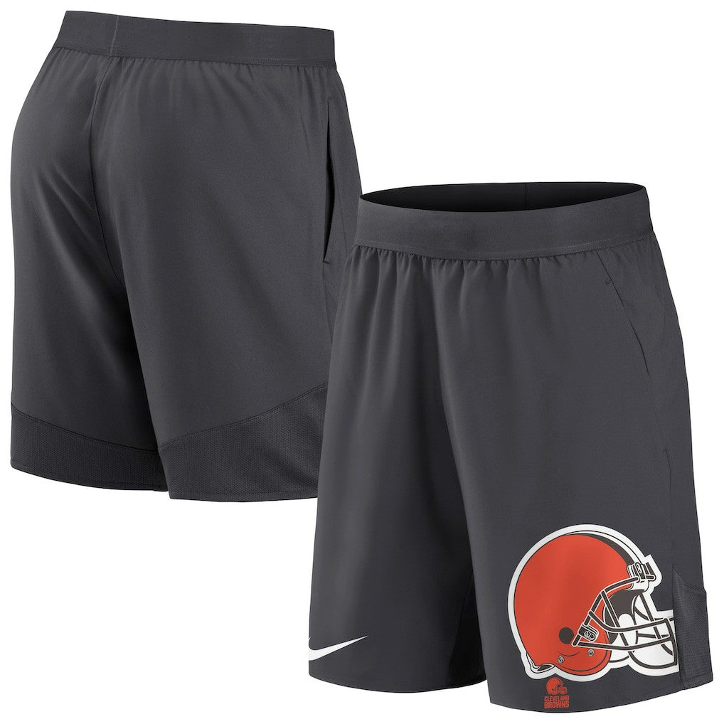 Cleveland Browns Stretch Performance Shorts - Anthracite - Nike