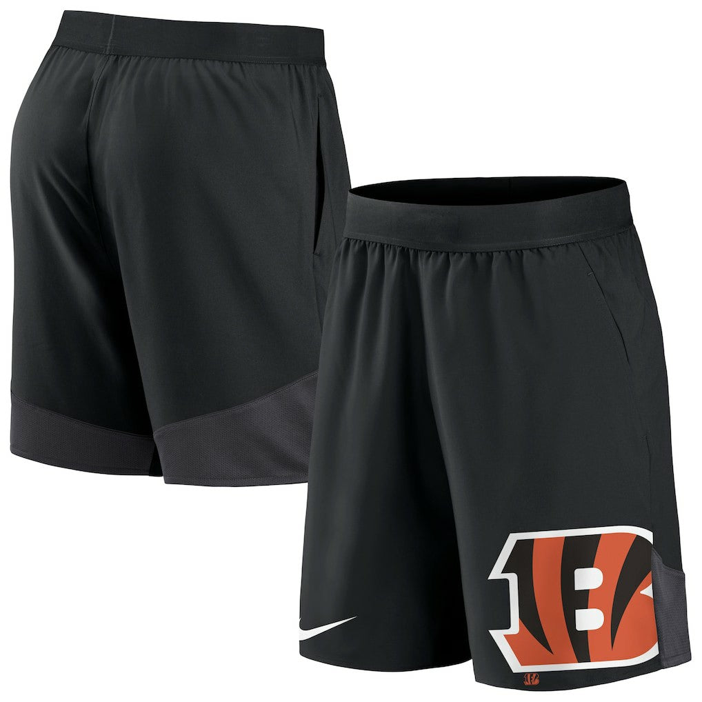 Cincinnati Bengals Stretch Performance Shorts - Black - Nike