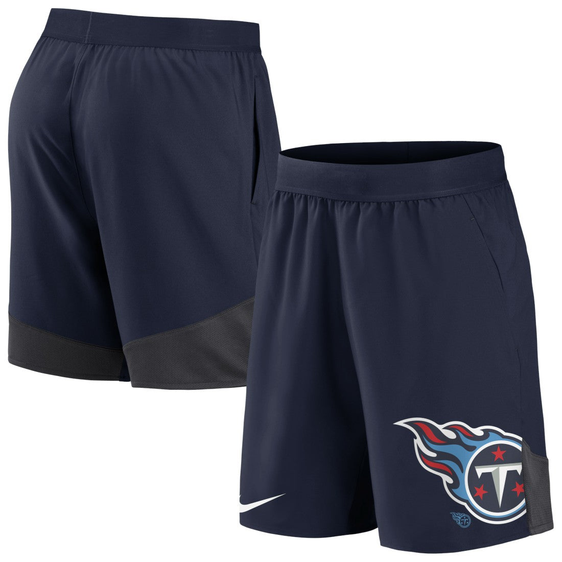 Tennessee Titans Stretch Performance Shorts - Navy - Nike
