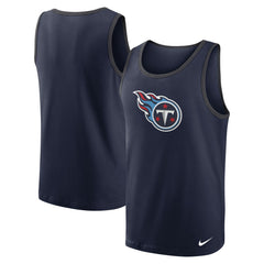 Tennessee Titans Tri-Blend Tank Top - Navy - Nike