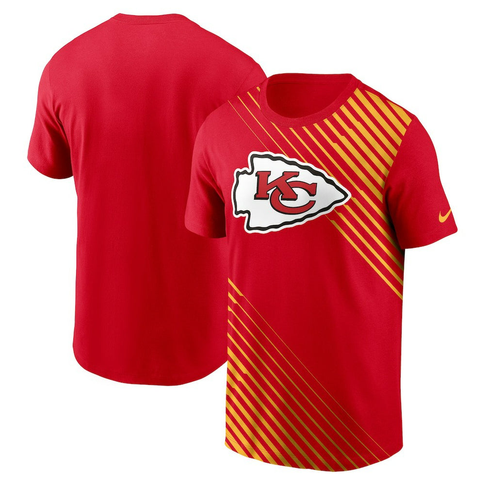 Kansas City Chiefs Yard Line Fashion Asbury T-Shirt - Red - Nike