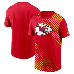 Kansas City Chiefs Yard Line Fashion Asbury T-Shirt - Red - Nike