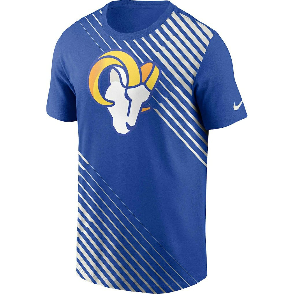Los Angeles Rams Yard Line Fashion Asbury T-Shirt - Royal - Nike