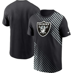 Las Vegas Raiders Yard Line Fashion Asbury T-Shirt - Black - Nike