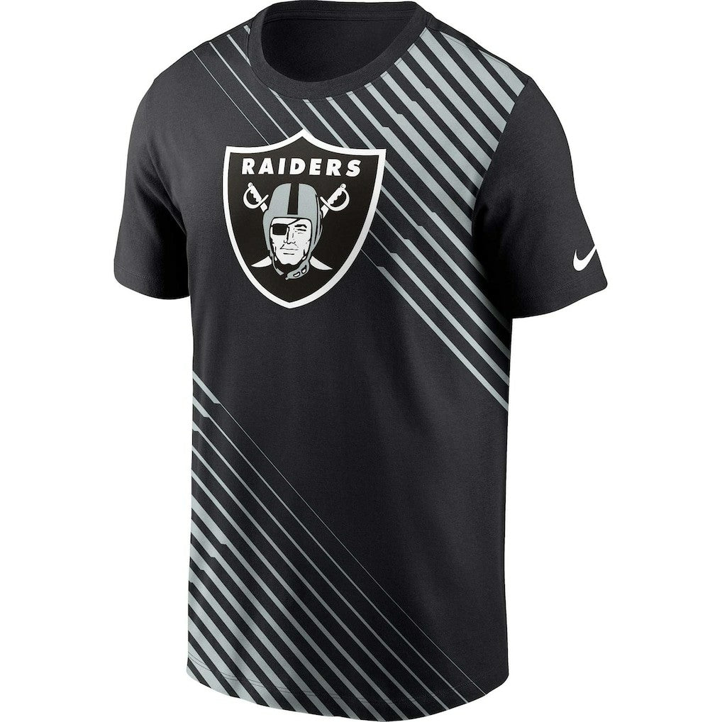 Las Vegas Raiders Yard Line Fashion Asbury T-Shirt - Black - Nike