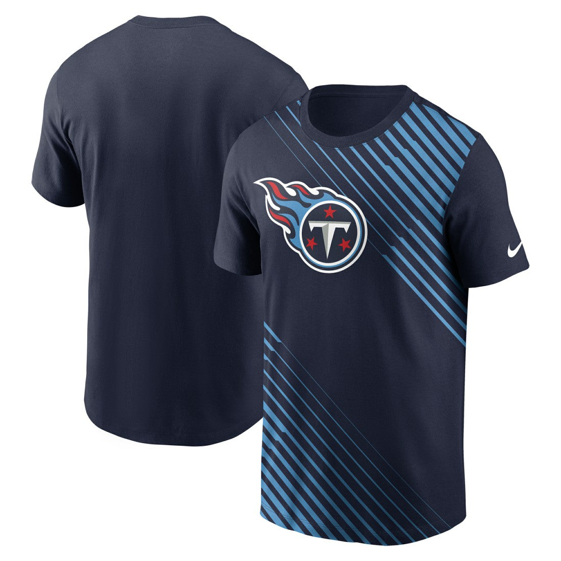 Tennessee Titans Yard Line Fashion Asbury T-Shirt - Navy - Nike