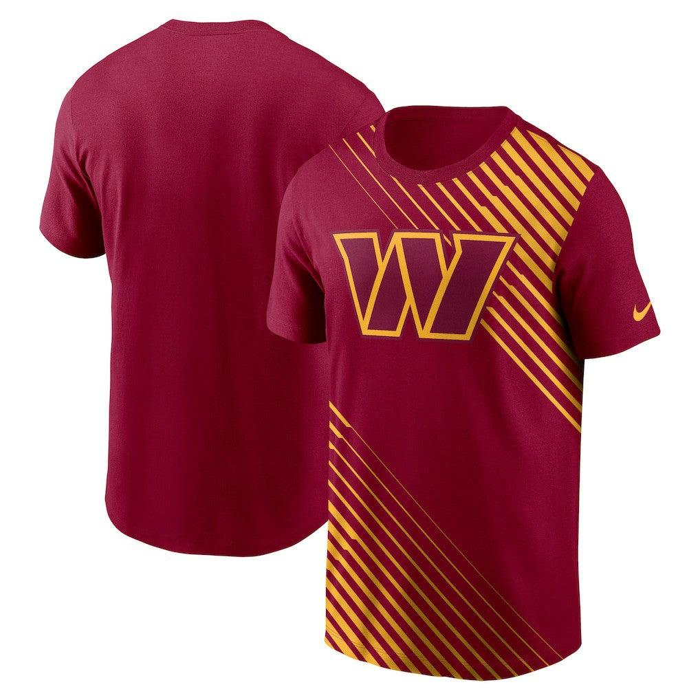 Washington Commanders Yard Line Fashion Asbury T-Shirt - Burgundy - Nike