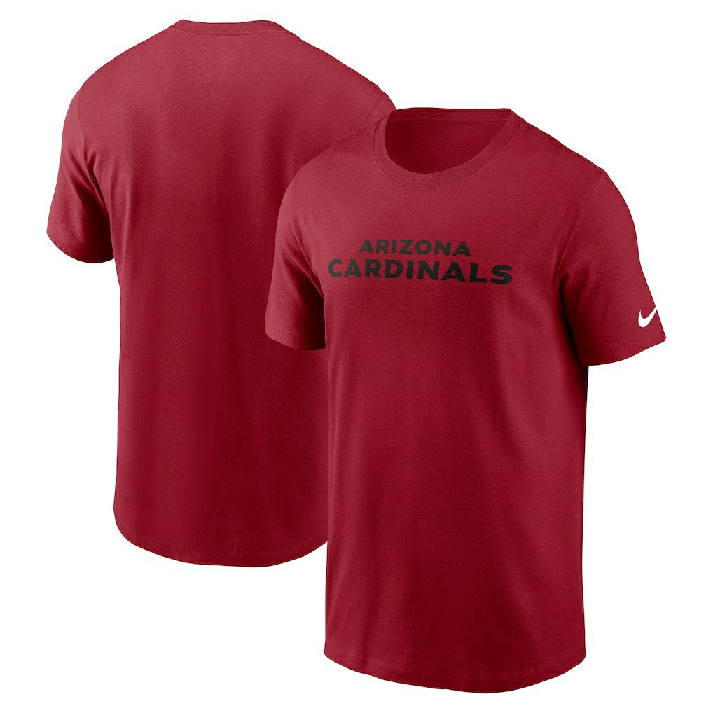 Arizona Cardinals Team Wordmark Essential T-Shirt - Cardinal - Nike