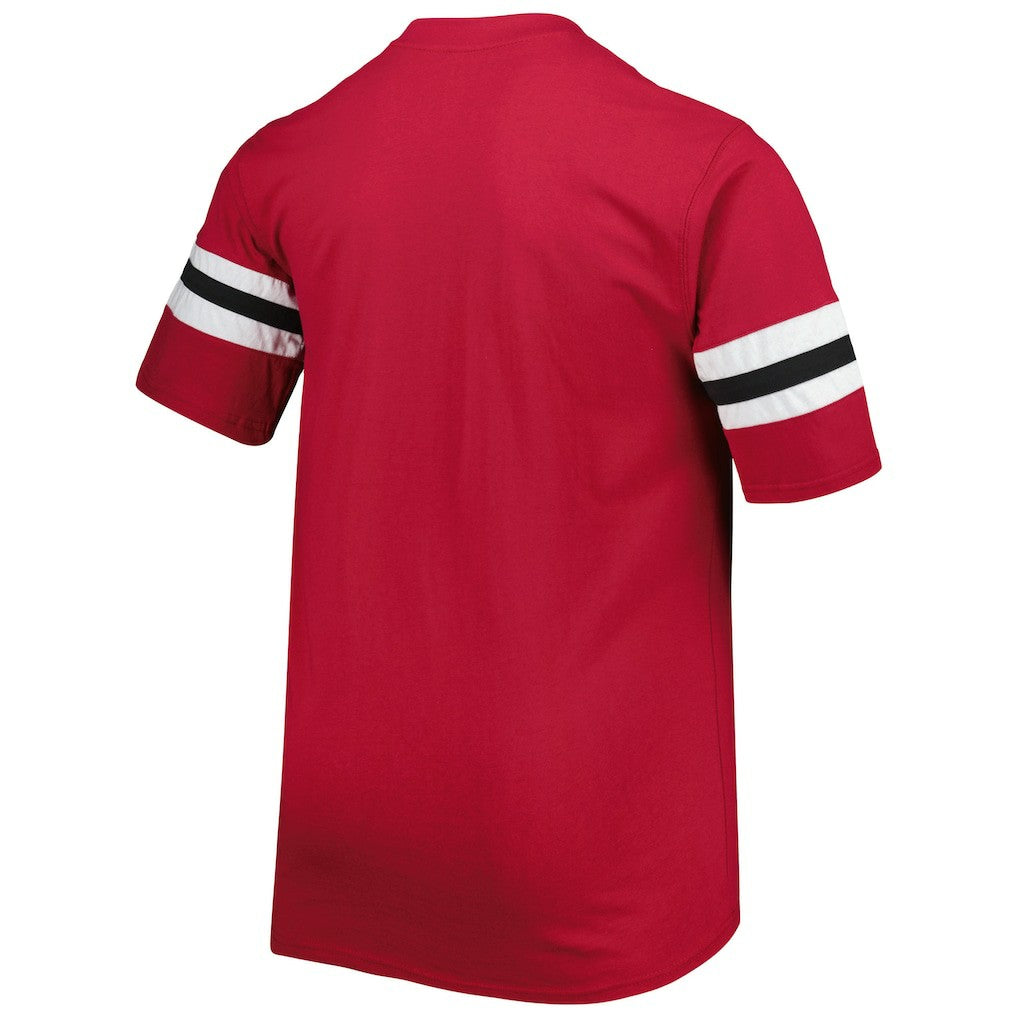 Arizona Cardinals Big & Tall Arm Stripe T-Shirt - Cardinal - NFL