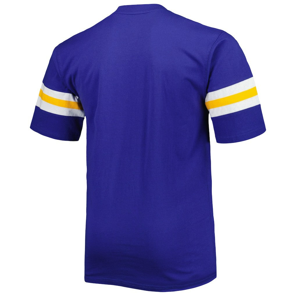 Los Angeles Rams Big & Tall Arm Stripe T-Shirt - Royal - NFL