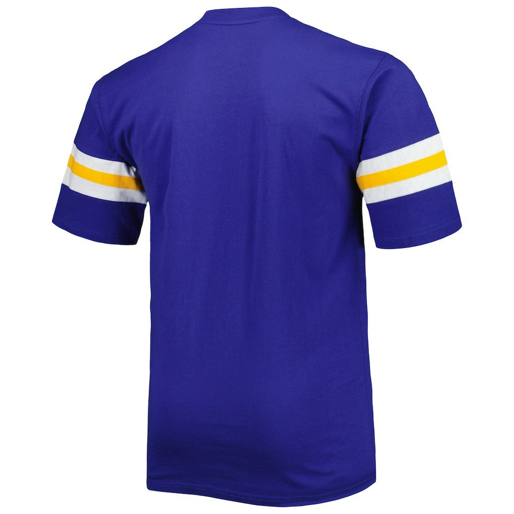 Los Angeles Rams Big & Tall Arm Stripe T-Shirt - Royal - NFL