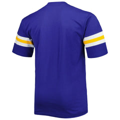 Los Angeles Rams Big & Tall Arm Stripe T-Shirt - Royal - NFL