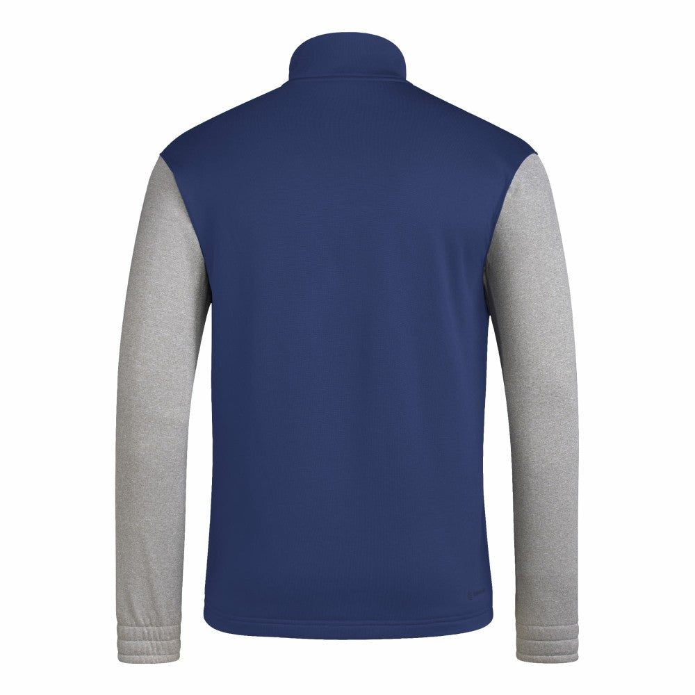 Adidas - Argentina National Team Crest Long Sleeve Half-Zip Top - Navy