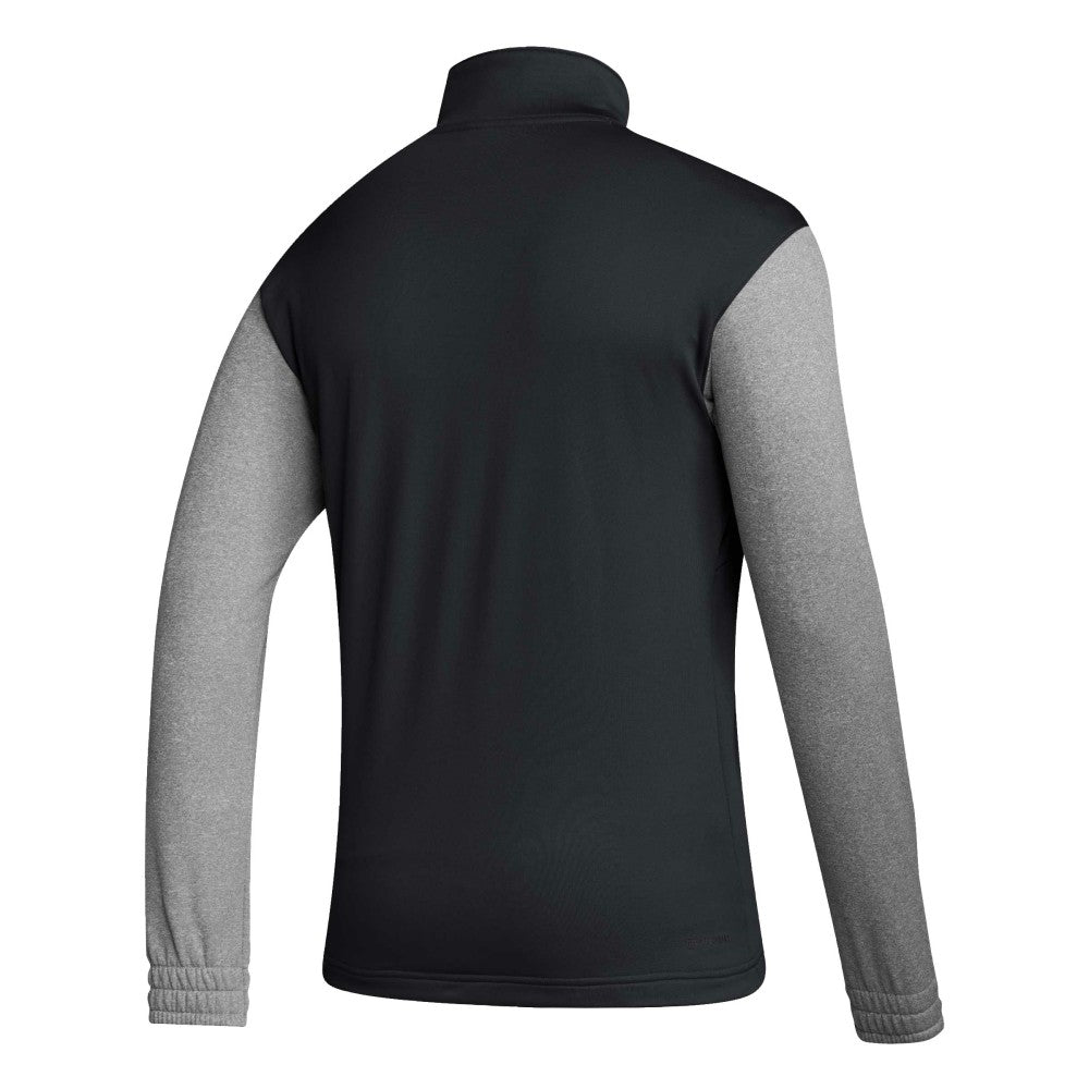 Adidas - Mexico National Team Crest Long Sleeve Half-Zip Top - Black