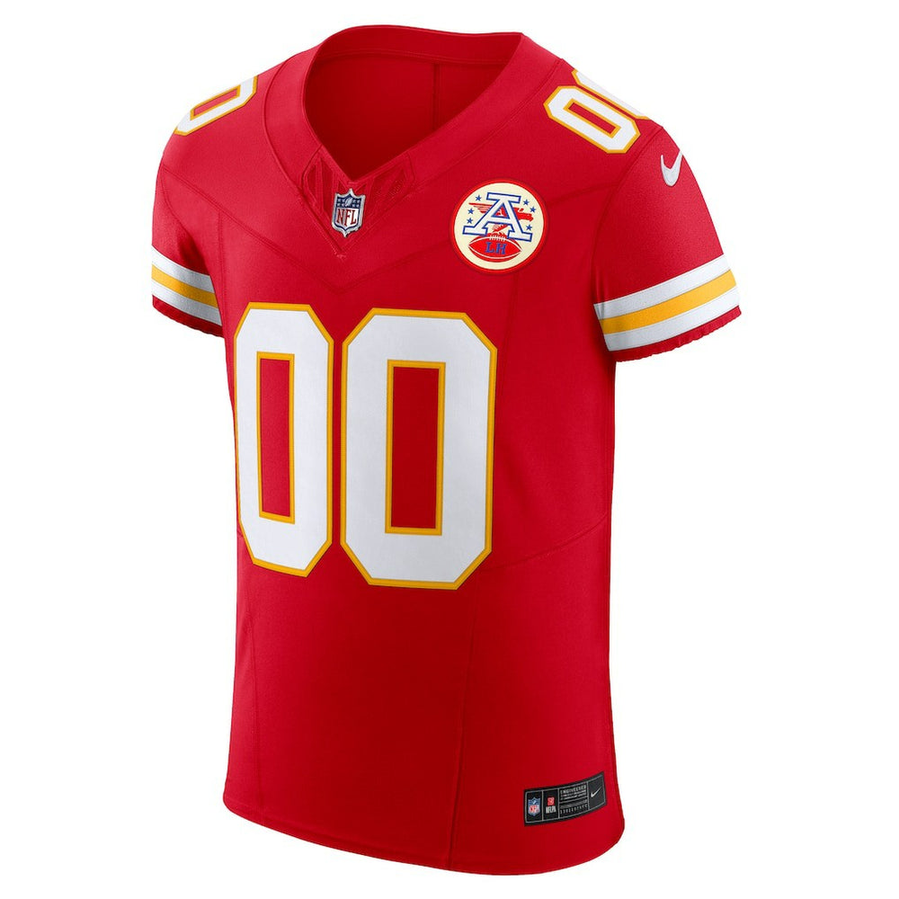 Kansas City Chiefs Vapor F.U.S.E. Elite Custom Jersey - Red - Nike