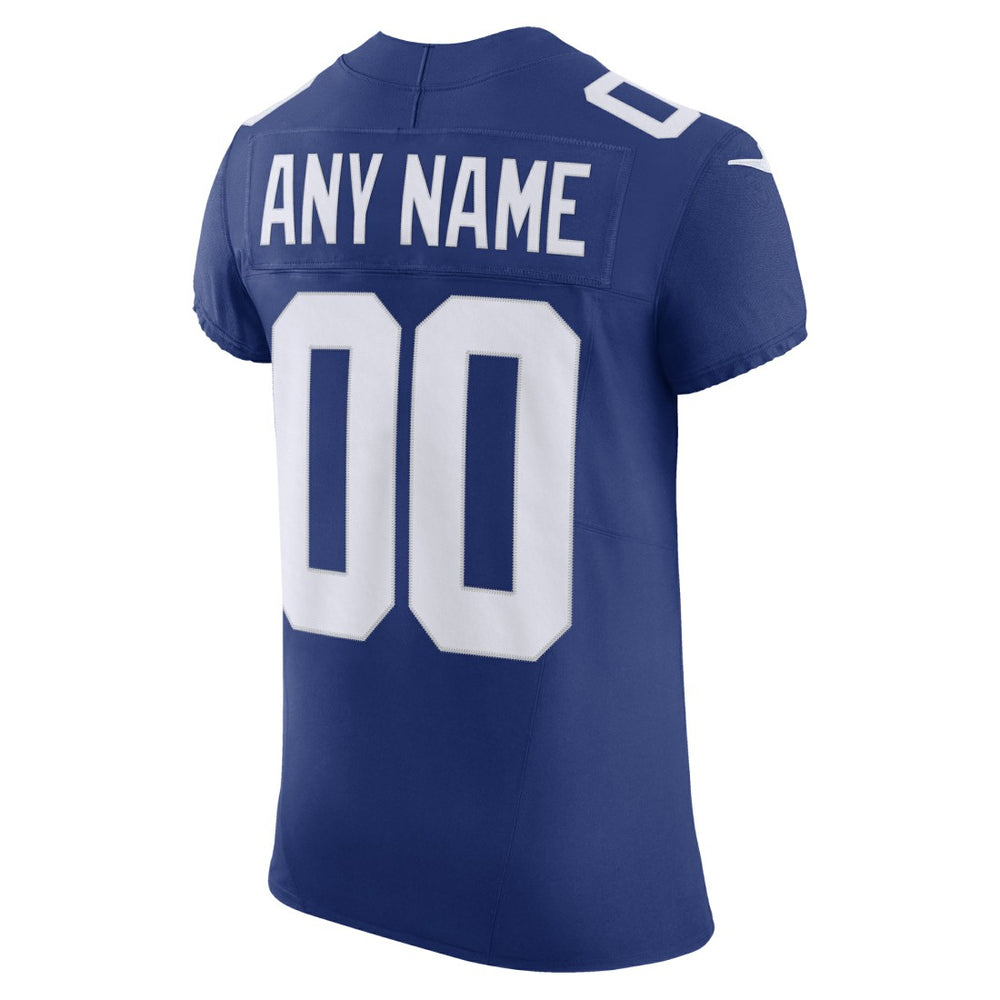 New York Giants Vapor F.U.S.E. Elite Custom Jersey - Royal - Nike