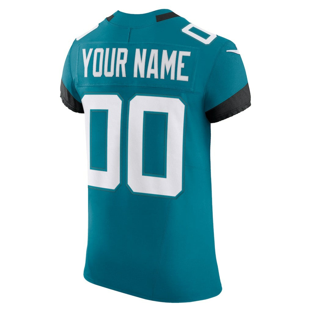 Jacksonville Jaguars Vapor F.U.S.E. Elite Custom Jersey - Teal - Nike