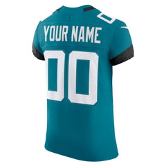 Jacksonville Jaguars Vapor F.U.S.E. Elite Custom Jersey - Teal - Nike