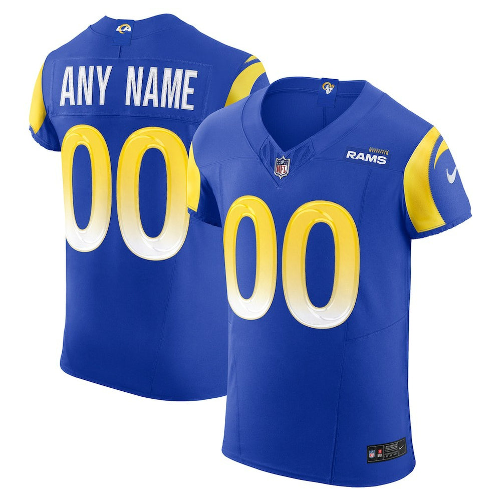Los Angeles Rams Vapor F.U.S.E. Elite Custom Jersey - Royal - Nike
