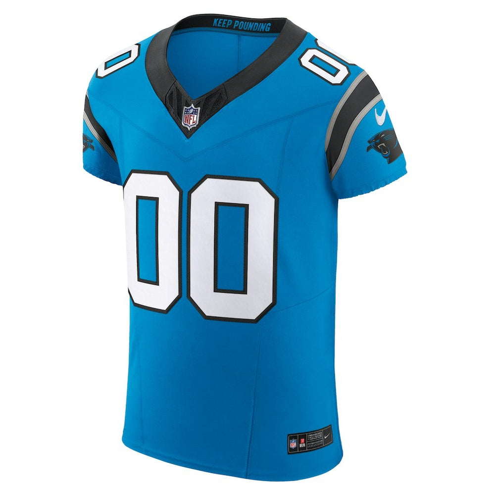 Carolina Panthers Vapor F.U.S.E. Elite Custom Jersey - Blue - Nike