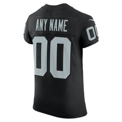 Las Vegas Raiders Vapor F.U.S.E. Elite Custom Jersey - Black - Nike
