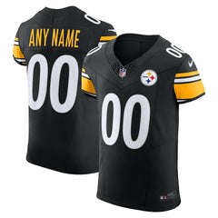 Pittsburgh Steelers Vapor F.U.S.E. Elite Custom Jersey - Black - Nike