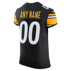 Pittsburgh Steelers Vapor F.U.S.E. Elite Custom Jersey - Black - Nike