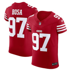 Nick Bosa San Francisco 49ers Vapor F.U.S.E. Elite Jersey - Scarlet - Nike