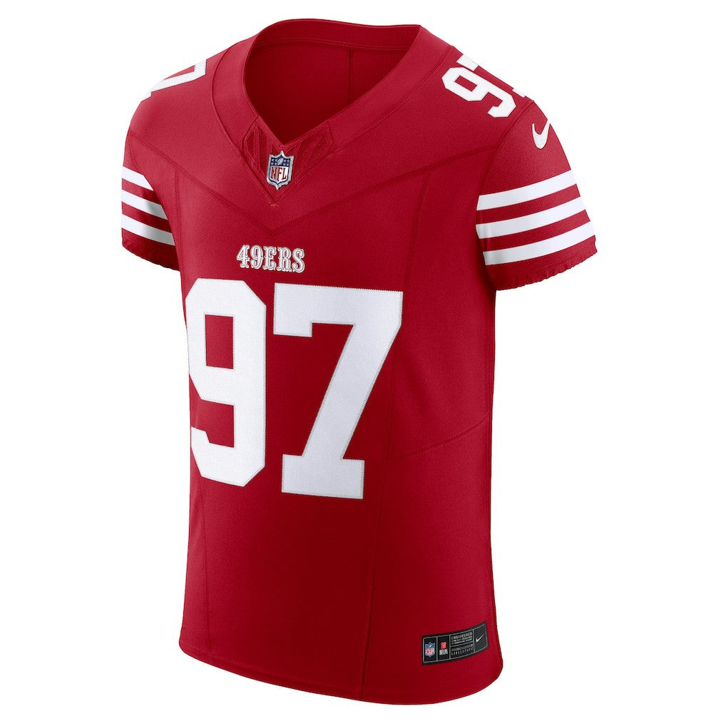 Nick Bosa San Francisco 49ers Vapor F.U.S.E. Elite Jersey - Scarlet - Nike