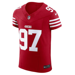 Nick Bosa San Francisco 49ers Vapor F.U.S.E. Elite Jersey - Scarlet - Nike