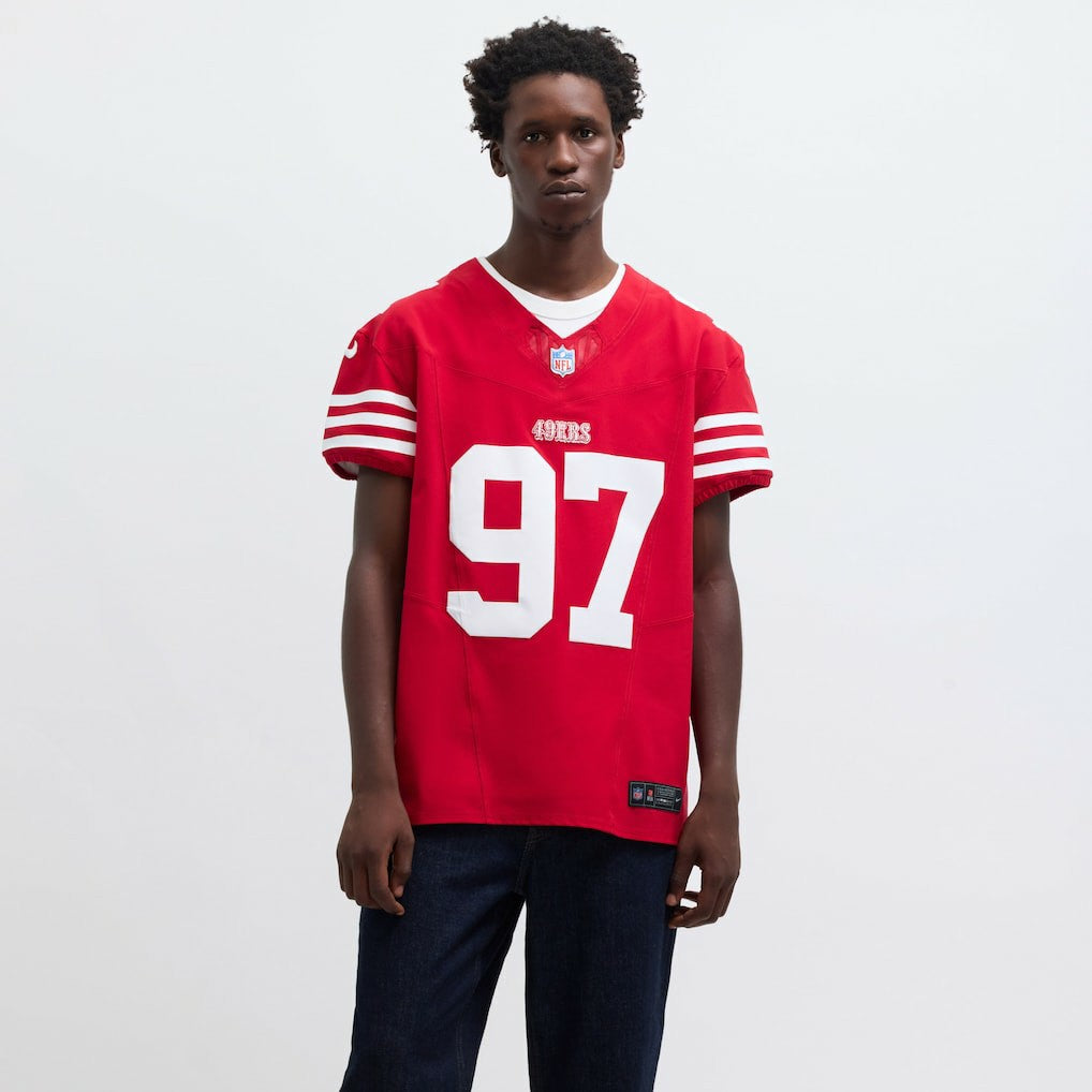 Nick Bosa San Francisco 49ers Vapor F.U.S.E. Elite Jersey - Scarlet - Nike