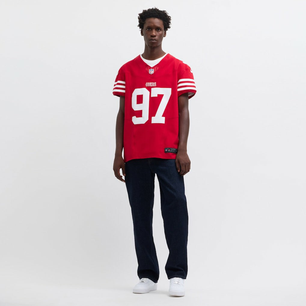 Nick Bosa San Francisco 49ers Vapor F.U.S.E. Elite Jersey - Scarlet - Nike