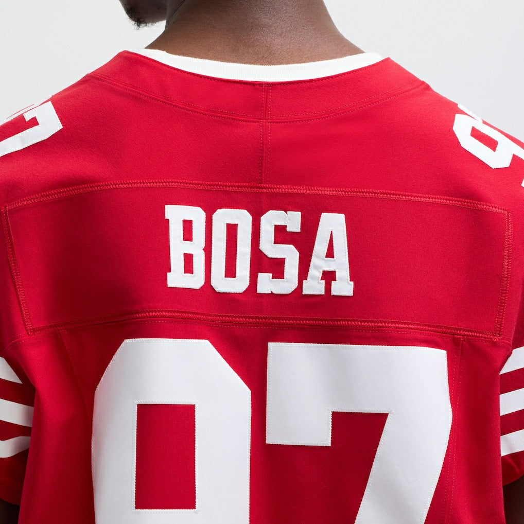 Nick Bosa San Francisco 49ers Vapor F.U.S.E. Elite Jersey - Scarlet - Nike