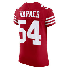 Fred Warner San Francisco 49ers Vapor F.U.S.E. Elite Jersey - Scarlet - Nike