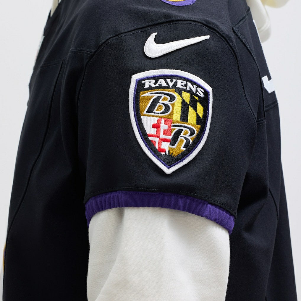 Lamar Jackson Baltimore Ravens Alternate Vapor F.U.S.E. Elite Jersey - Black - Nike