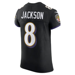 Lamar Jackson Baltimore Ravens Alternate Vapor F.U.S.E. Elite Jersey - Black - Nike