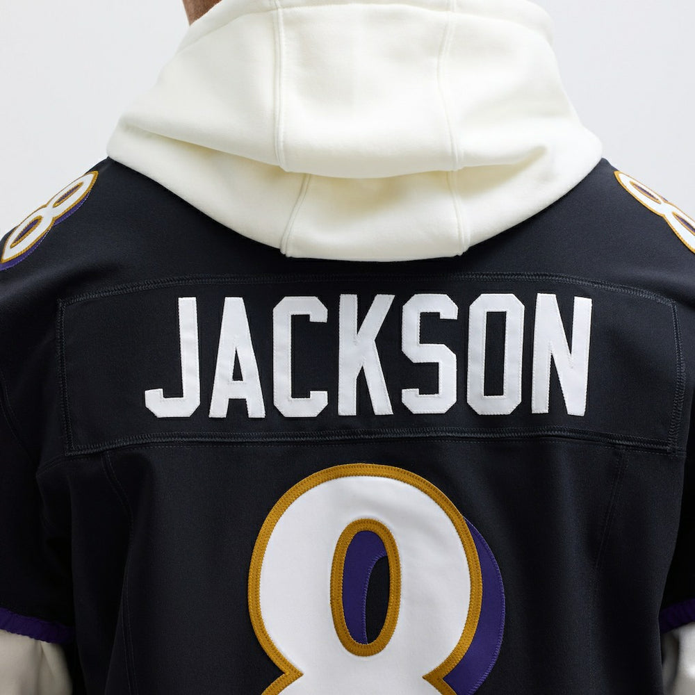 Lamar Jackson Baltimore Ravens Alternate Vapor F.U.S.E. Elite Jersey - Black - Nike