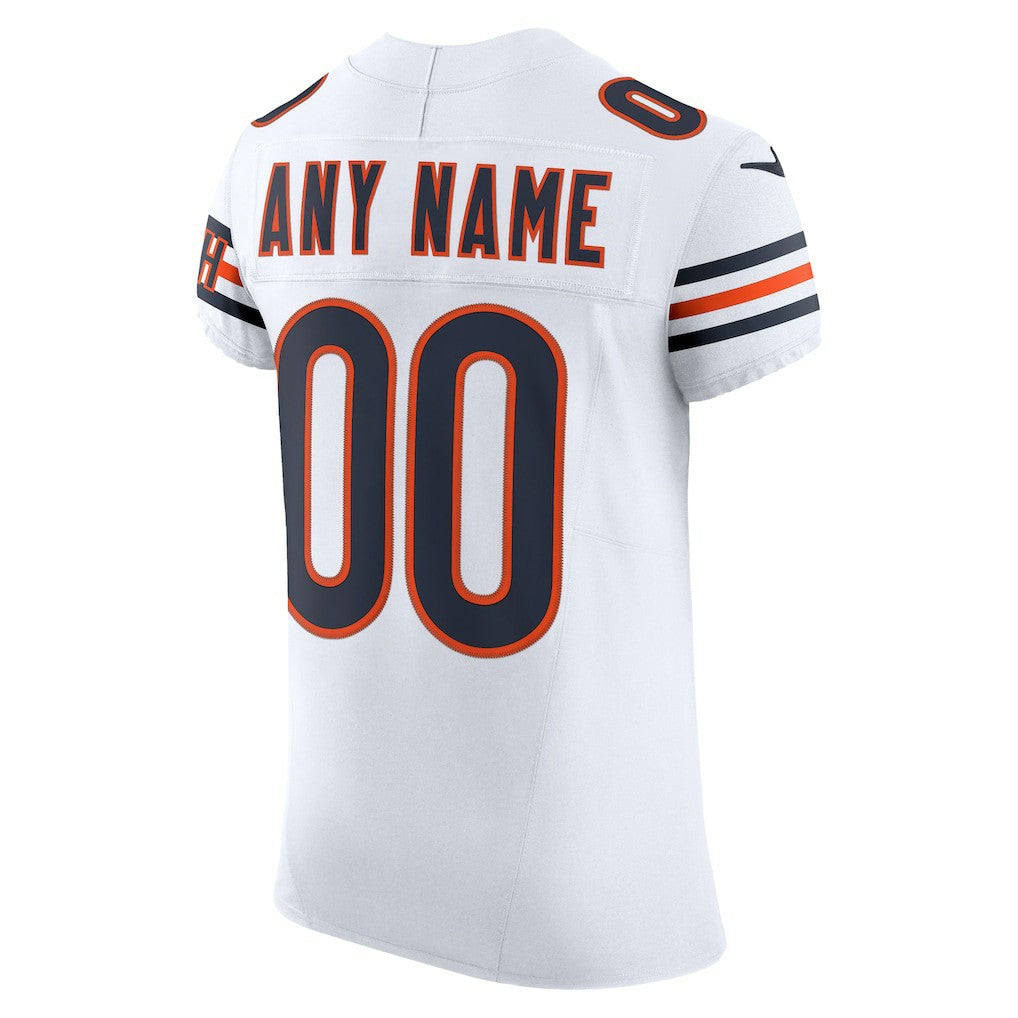 Chicago Bears Vapor F.U.S.E. Elite Custom Jersey - White - Nike