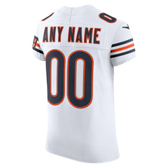 Chicago Bears Vapor F.U.S.E. Elite Custom Jersey - White - Nike