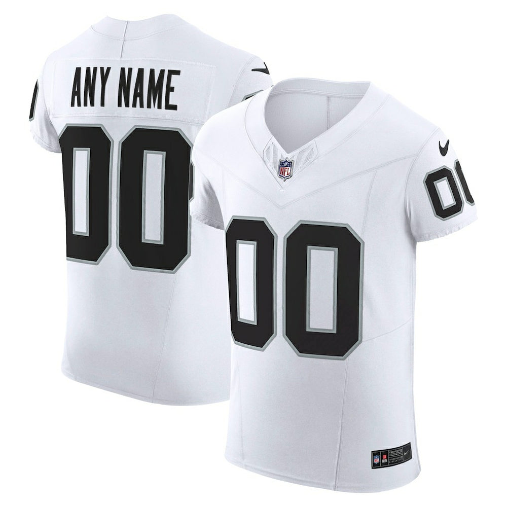 Las Vegas Raiders Vapor F.U.S.E. Elite Custom Jersey - White - Nike