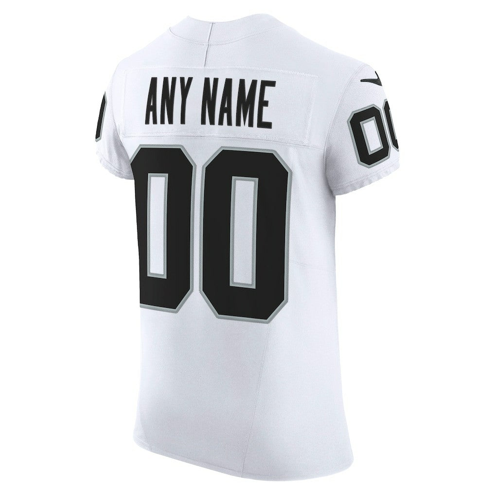 Las Vegas Raiders Vapor F.U.S.E. Elite Custom Jersey - White - Nike