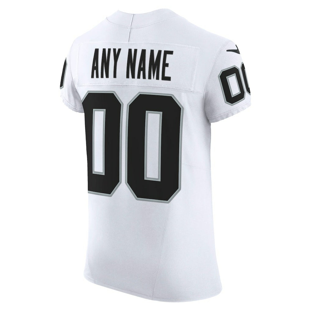 Las Vegas Raiders Vapor F.U.S.E. Elite Custom Jersey - White - Nike