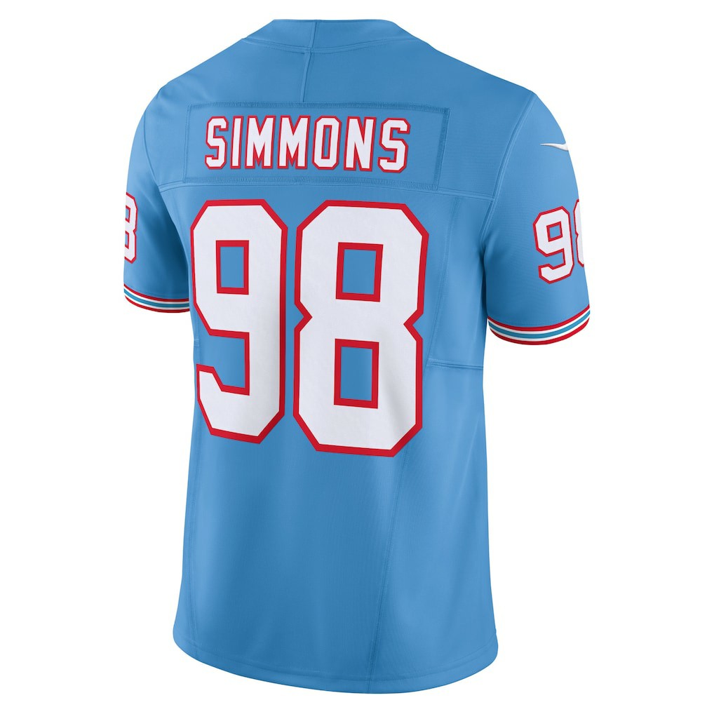 Jeffery Simmons Tennessee Titans Vapor F.U.S.E. Limited Jersey - Light Blue - Nike