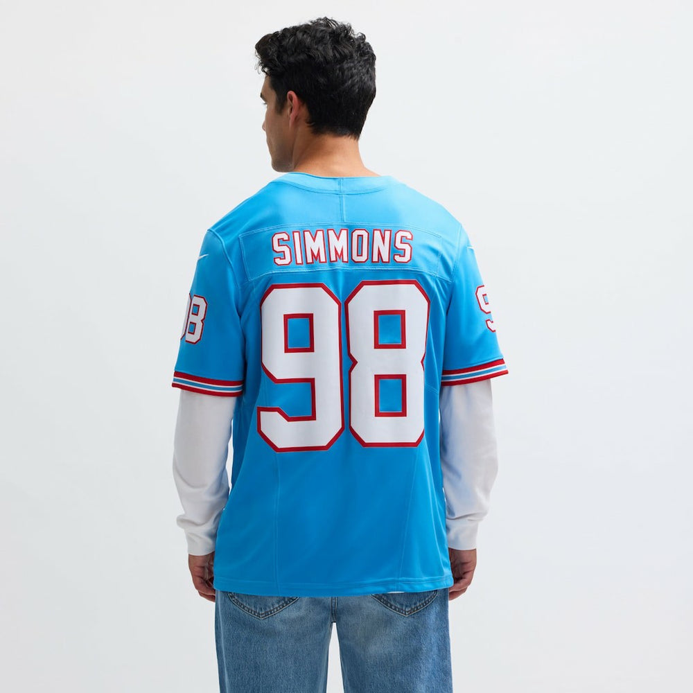 Jeffery Simmons Tennessee Titans Vapor F.U.S.E. Limited Jersey - Light Blue - Nike